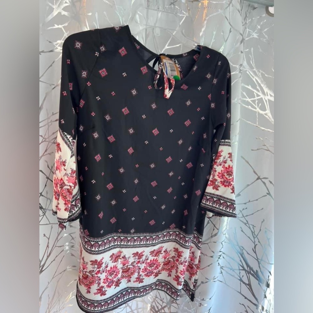 Small print dress